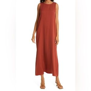 Nordstrom Rust Red Sleeveless Maxi Dress